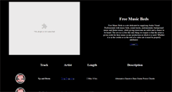 Desktop Screenshot of freemusicbeds.com